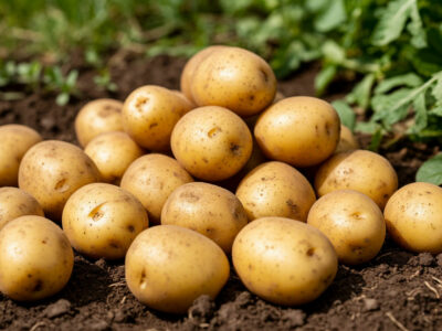 Первый урожай картофеля собрали в Новосибирской области