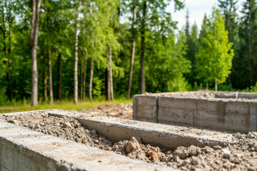 фундамент дома
