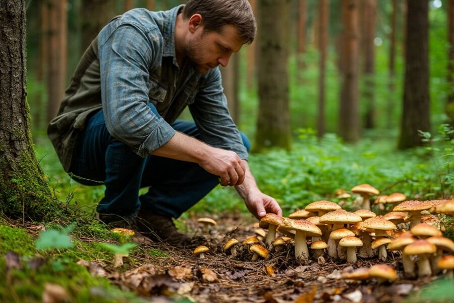 В Новосибирской области потерялись 11 грибников