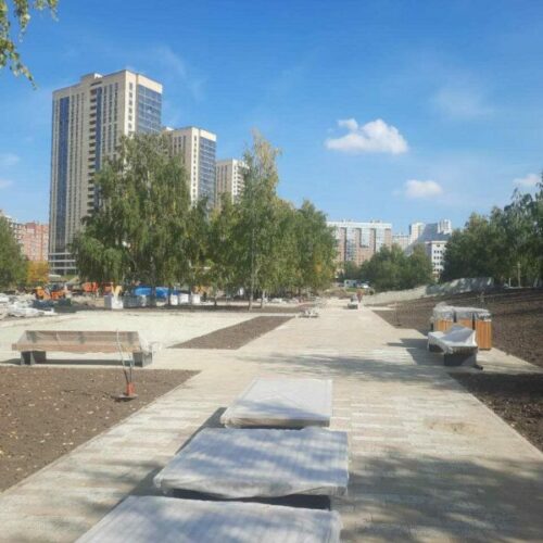 Более 170 объектов в Новосибирске благоустроят к концу года