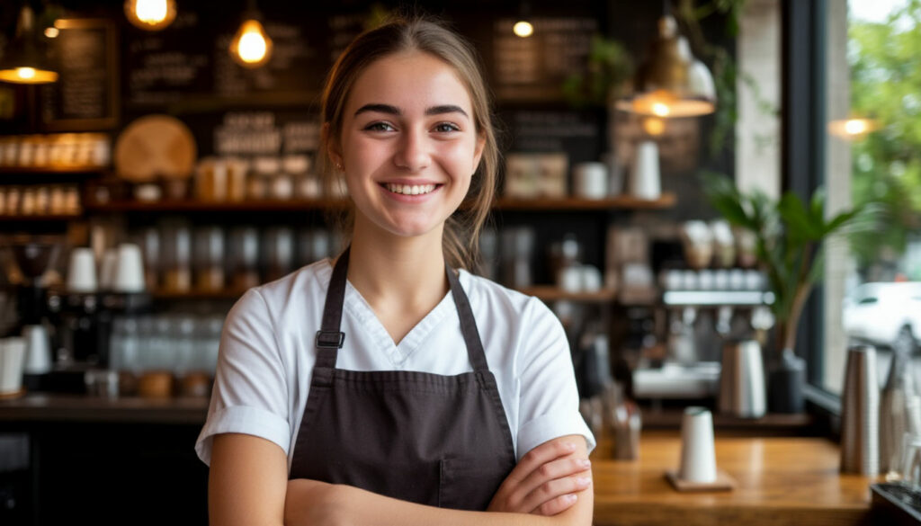 Работа официантом и кассиром привлекает зумеров Новосибирска