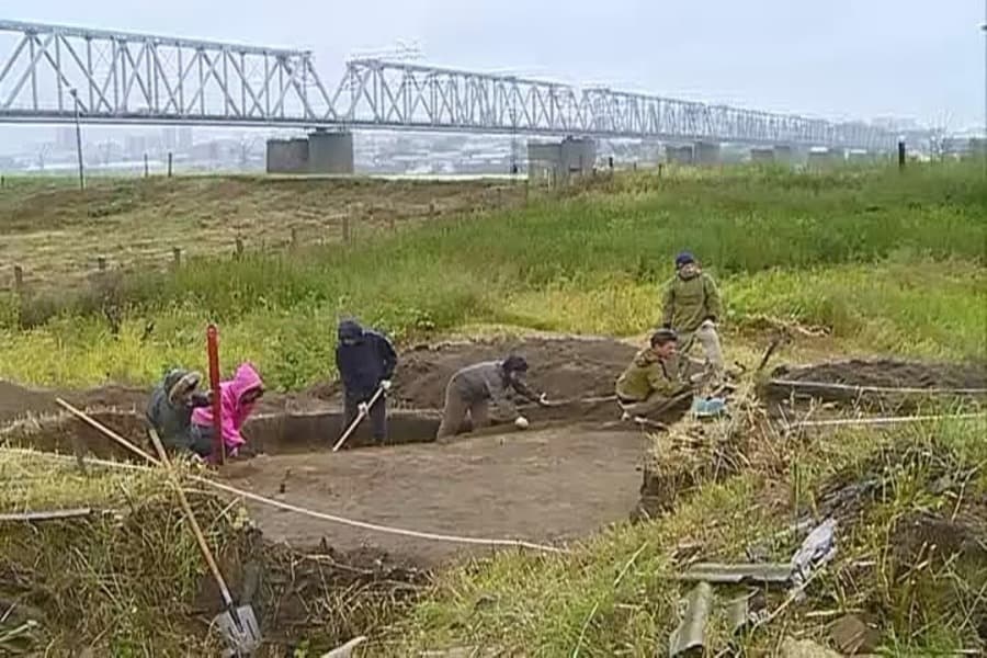 Раскопки на месте Никольского погоста