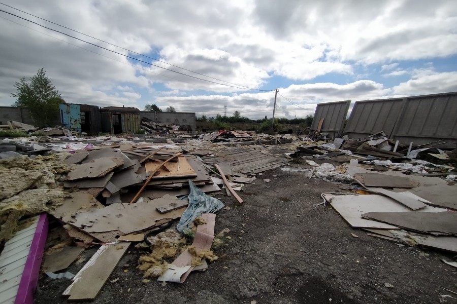 Место, где раньше была барахолка