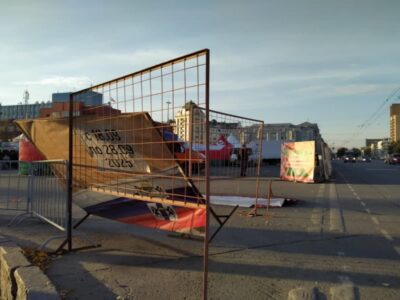 Жители Новосибирска раскритиковали белорусскую ярмарку на площади Ленина