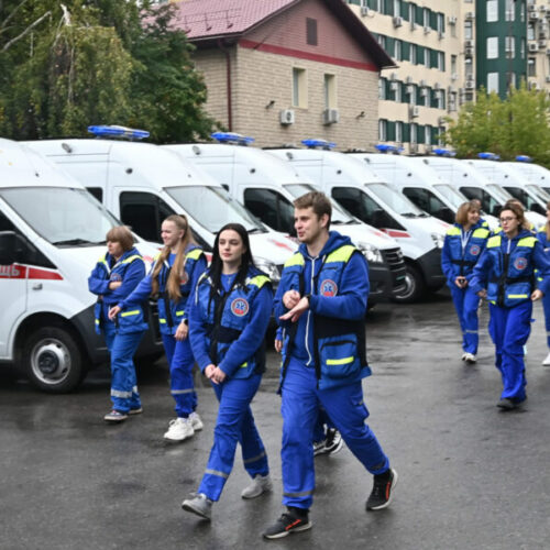 Новые автомобили экстренной помощи пополнили автопарк Новосибирска