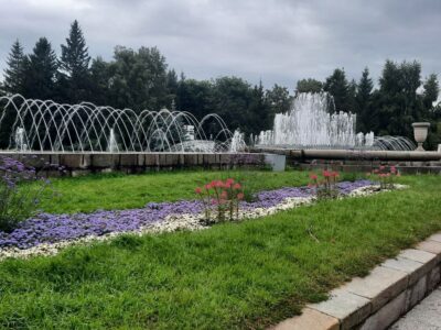 В Новосибирске началась подготовка фонтанов к зиме