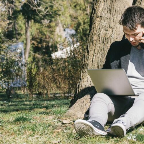 Летом новосибирцы подключались к деловым онлайн-встречам с пляжей и парков