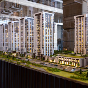 На севере Новосибирска возводится премиальный квартал с питерской эстетикой