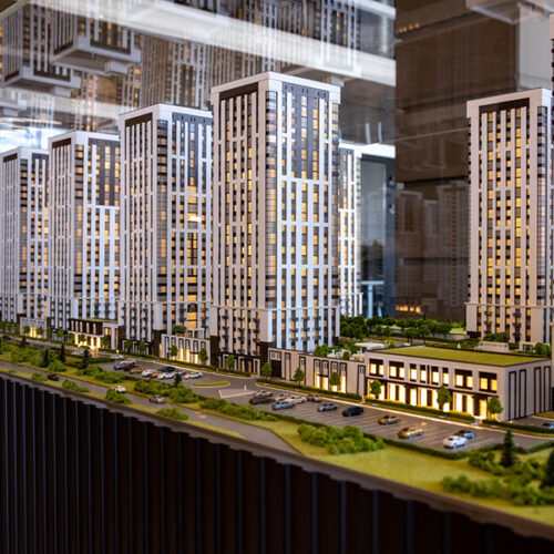 На севере Новосибирска возводится премиальный квартал с питерской эстетикой