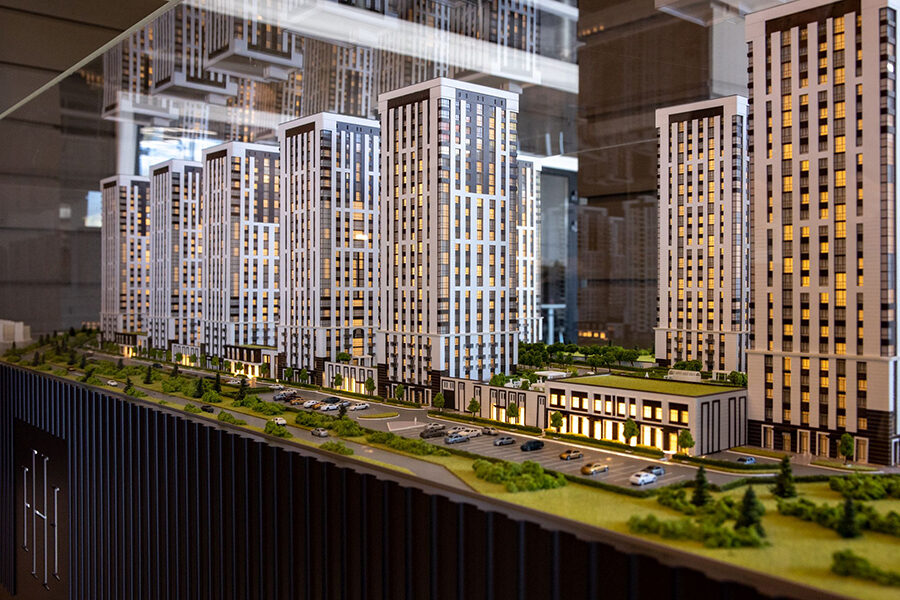 На севере Новосибирска возводится премиальный квартал с питерской эстетикой