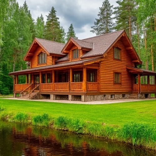 Самая дорогая загородная резиденция в Новосибирске продается за 160 млн рублей