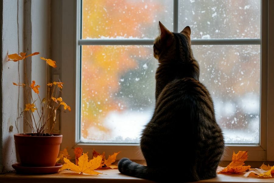 Новосибирцев предупредили о резком похолодании и мокром снеге