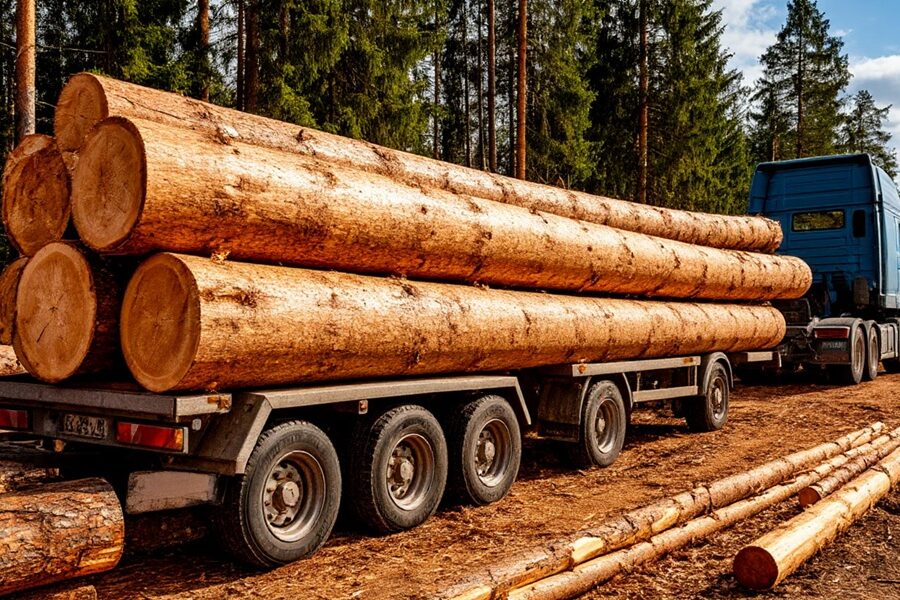 Приговор за контрабанду леса на 3,6 млрд рублей вынесли в Новосибирске