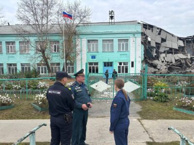 После обрушения школы в Татарске возбуждено уголовное дело