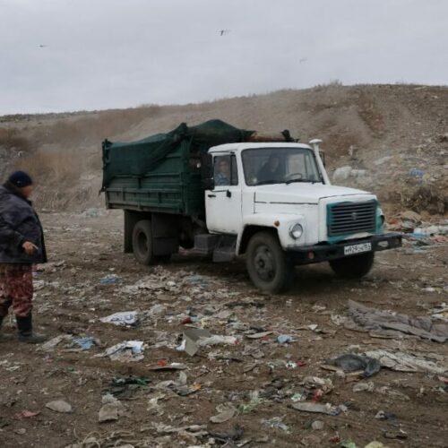 Левобережный полигон в Новосибирске прекратил прием части мусора