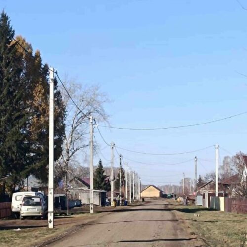 Новосибирские энергетики повысили качество электроснабжения жителей Амбы