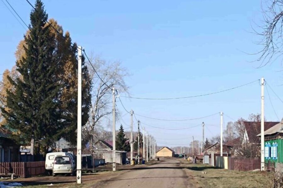 Новосибирские энергетики повысили качество электроснабжения жителей Амбы