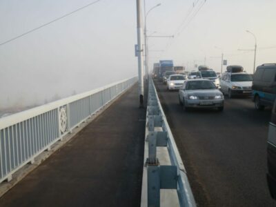 Мэр Новосибирска сдержал обещание: на Димитровском мосту все шесть полос открыты для движения