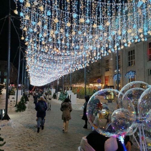 Улица Ленина станет пешеходной на новогодние праздники в Новосибирске