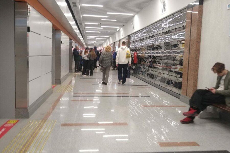 Более 173 тысяч человек за месяц посетили станцию «Спортивная» в Новосибирске