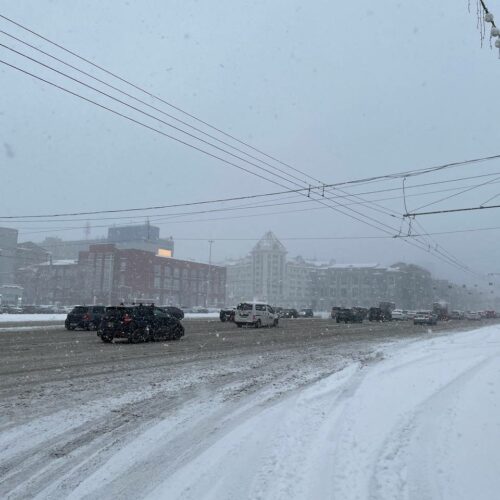 Синоптики назвали дату окончания снегопада в Новосибирске