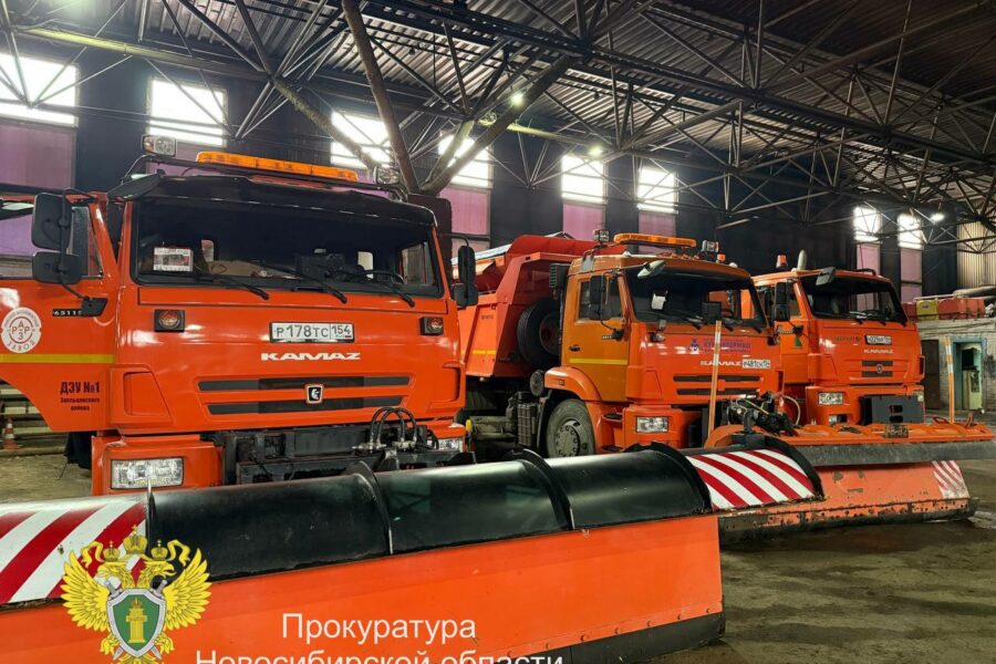Прокуратура выдала предупреждения дорожникам Новосибирска за снежные улицы