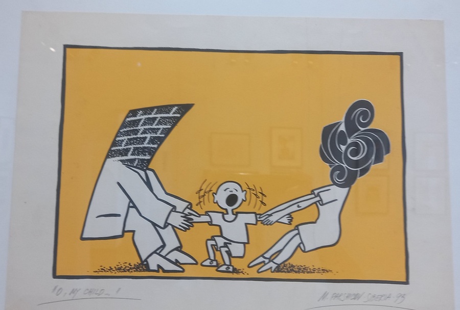 В ЦК19 большую часть лета гостила выставка «Ура, карикатуре!»