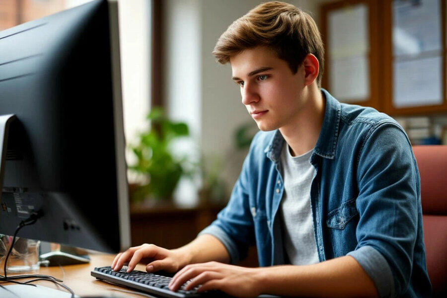 молодой журналист