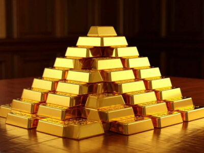 золотые слитки