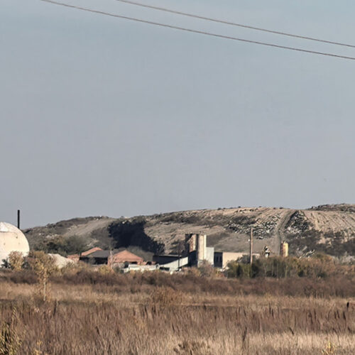 мусорный полигон