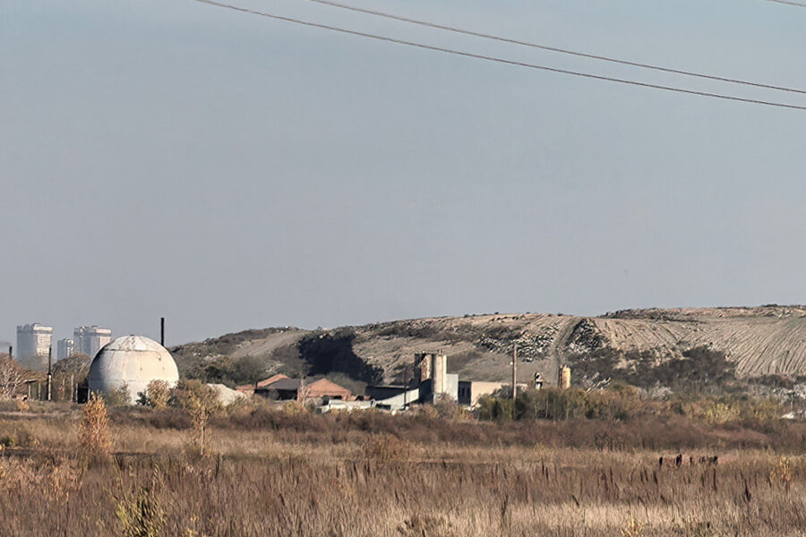 мусорный полигон