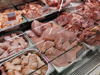 продукты на прилавке