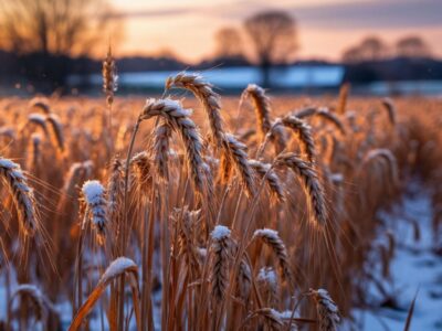 Новосибирские аграрии убирают хлеб по ночам