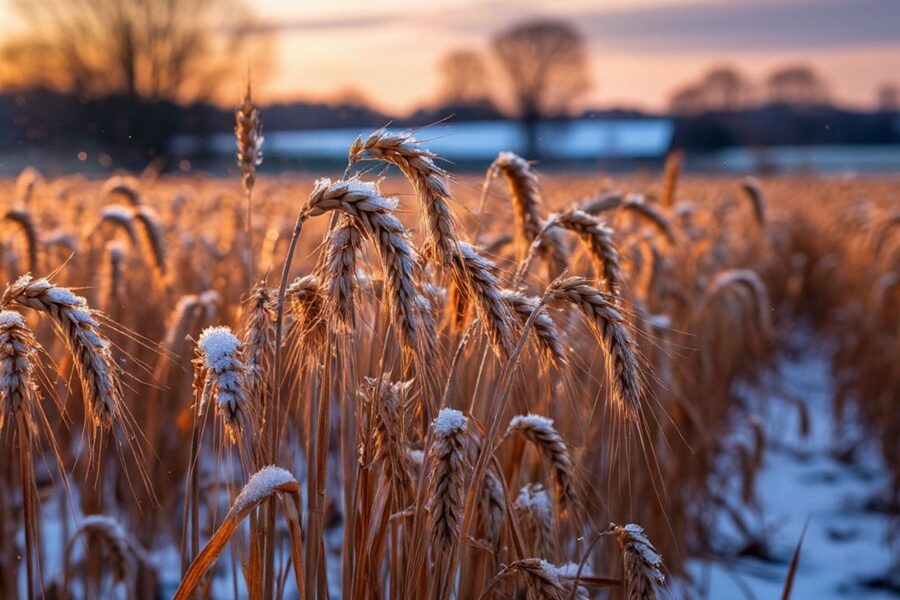 Новосибирские аграрии убирают хлеб по ночам