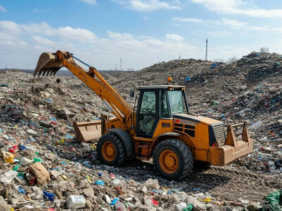 мусорный полигон