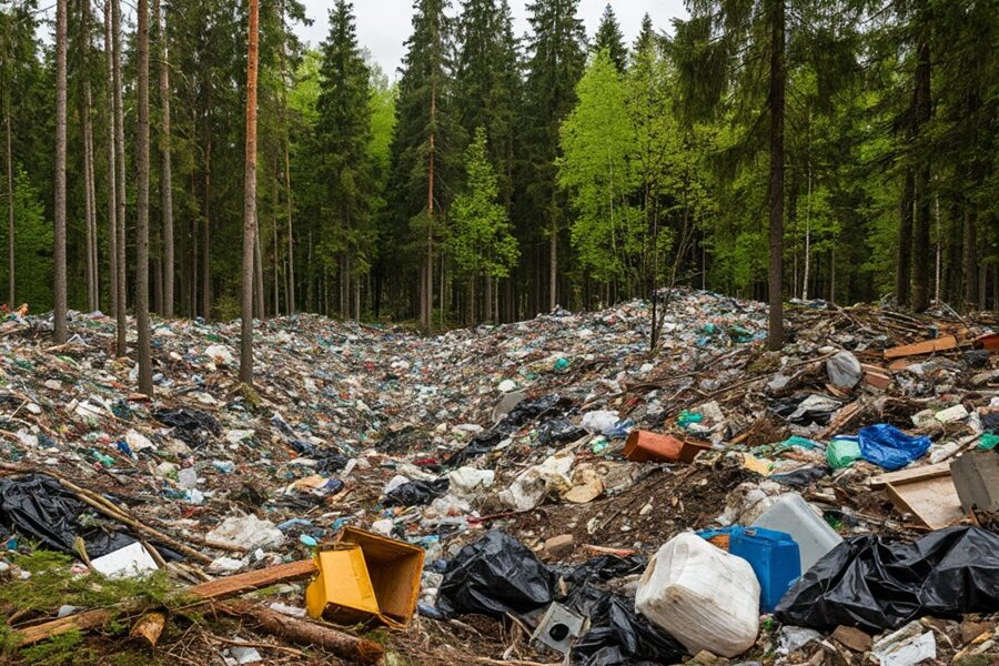 Бизнесмен в Новосибирске перекладывал несанкционированные свалки с места на место