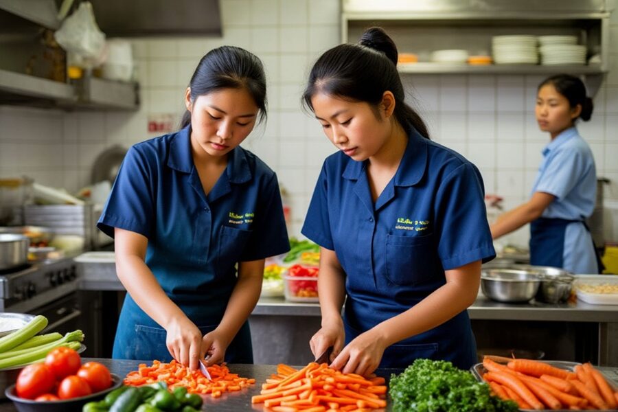 Мигрантам в Новосибирске запретили работать в сфере спорта и школьных столовых