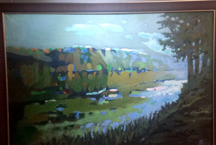 Собраны на выставке «Картина года» (6+) в арт-центре «Красный» практически все рукотворные жанры визуальных искусств