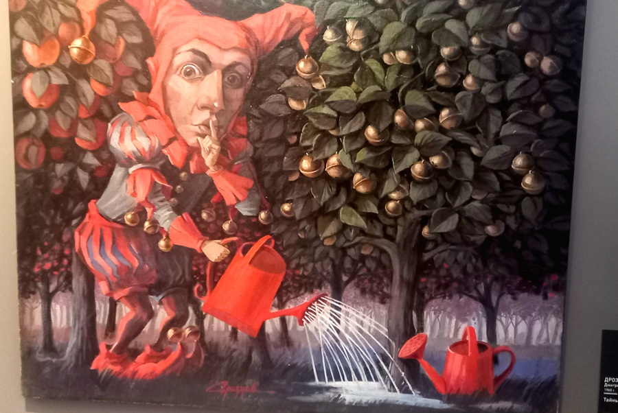 На «Картине года» вообще хватает иронично-загадочного.