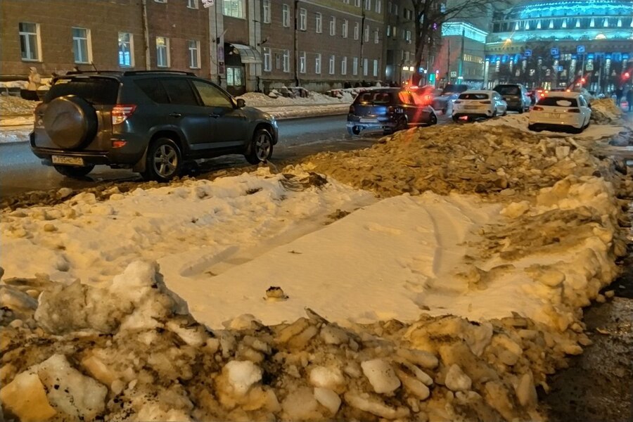 Улица Мичурина вечером