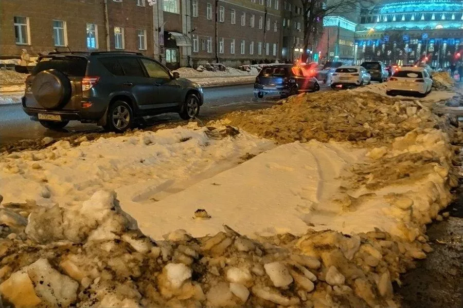 Улица Мичурина вечером