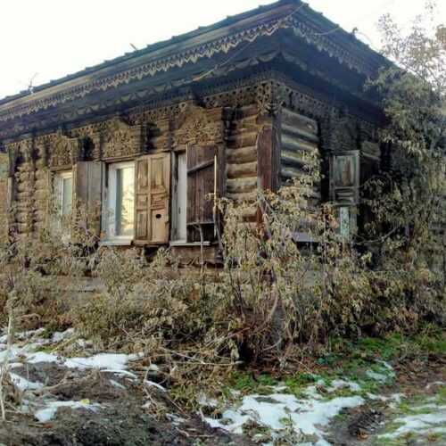Собственность города: в Новосибирске ВООПИК пытается спасти старый дом с резьбой на улице Инской