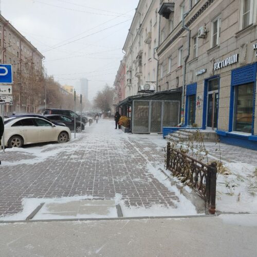 В Новосибирске выпустили штормовое предупреждение из-за непогоды