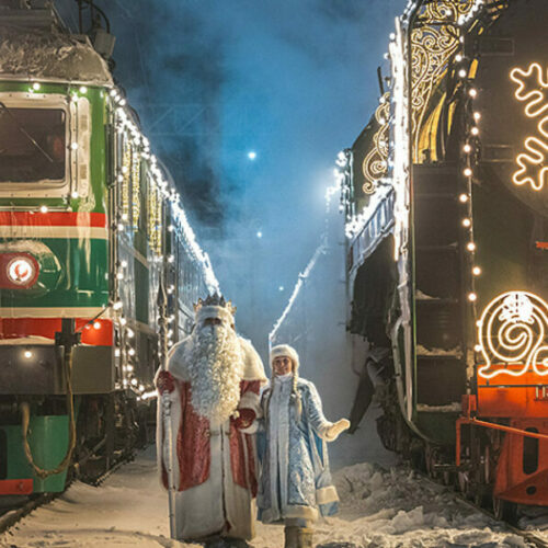 Праздничный поезд Деда Мороза не прибудет в Новосибирск