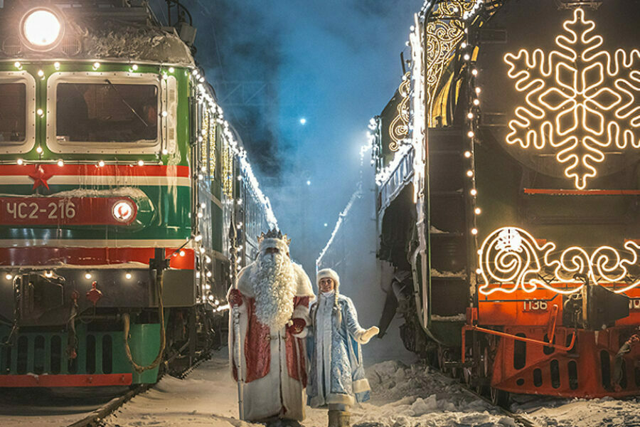 Праздничный поезд Деда Мороза не прибудет в Новосибирск