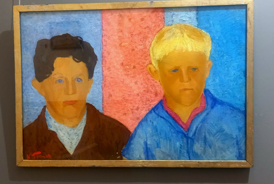 Поморские мальчики, маленькие архангелогородцы из 1960-х — совершенно по-вангоговски нарисованы