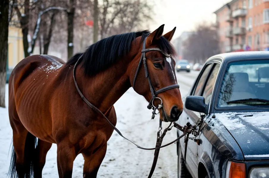 В Новосибирске сравнили затраты на содержание лошади и автомобиля