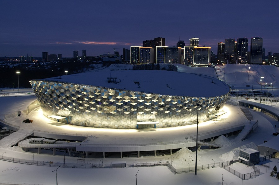 Новый год в парке Арена