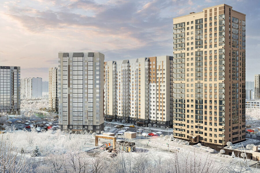 Жизнь в формате «город в городе»: в Калининском районе открылись продажи квартир с адаптивными планировками и двором-парком