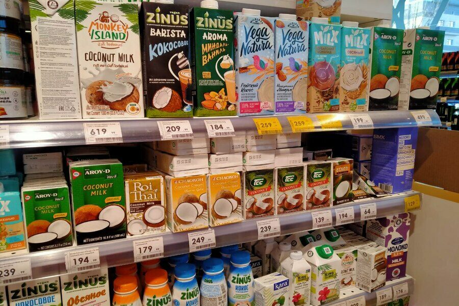 В Новосибирске выросли продажи альтернативного молока